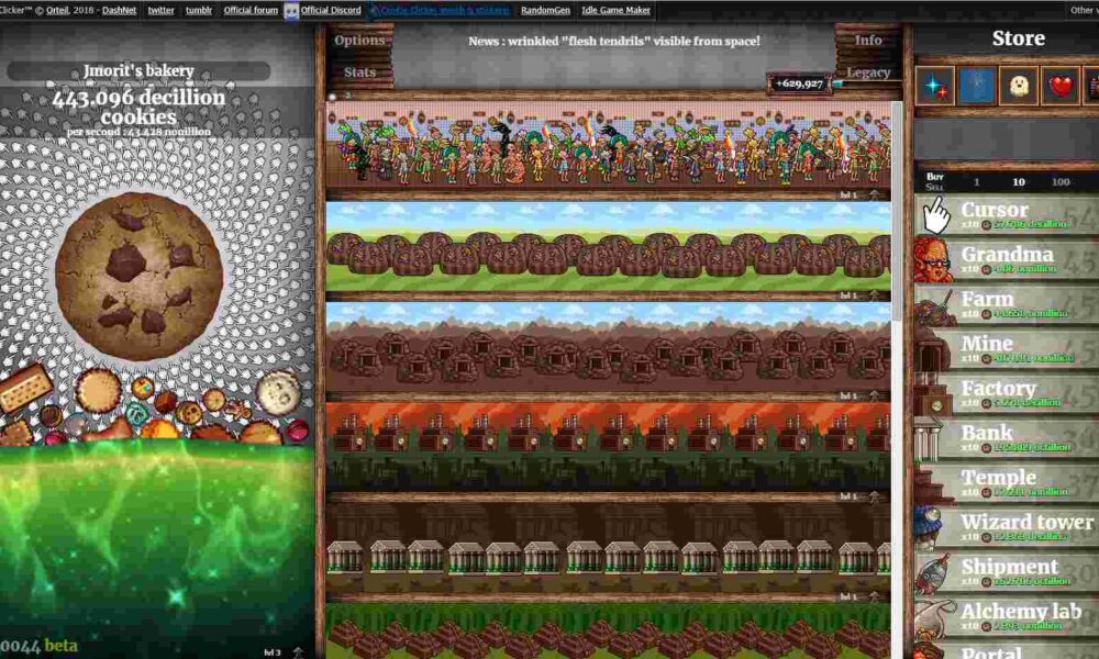 Cookie Clicker Unblocked Games