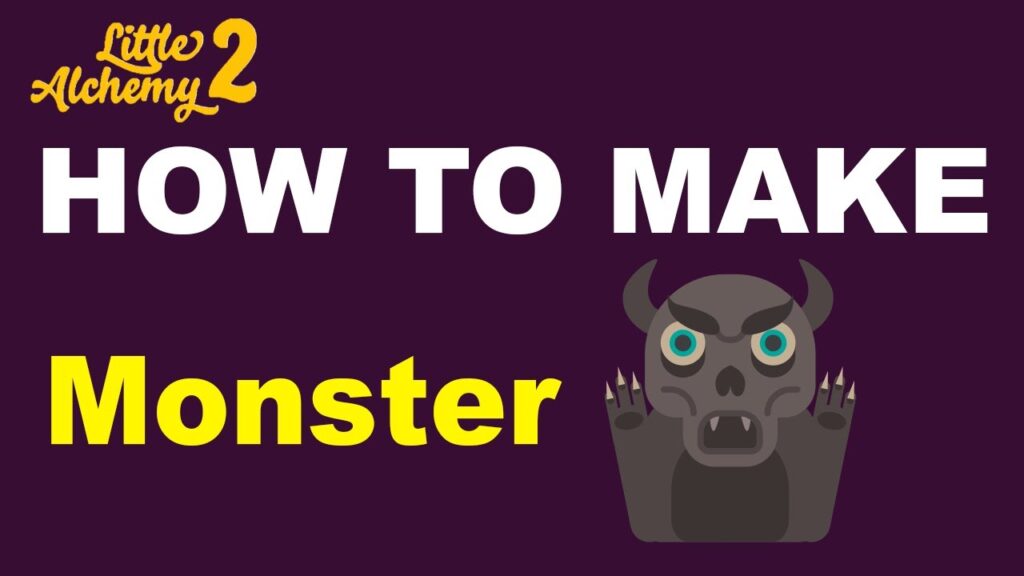 How to Make Monster in Little Alchemy 2