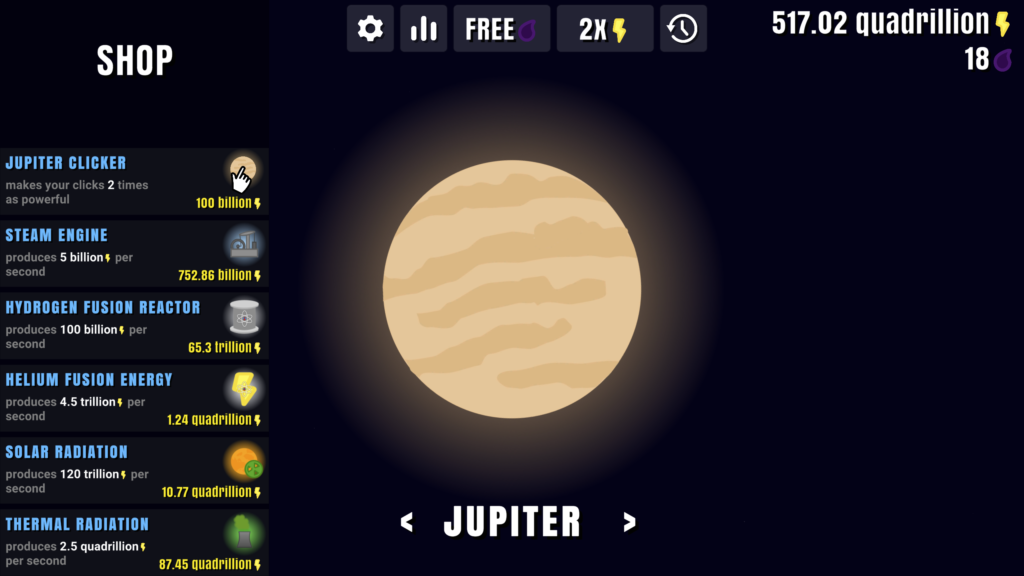 planet clicker 2