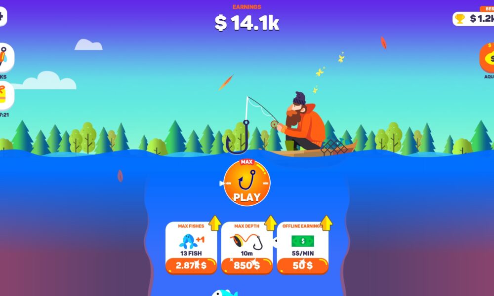 tiny fishing unblocked games