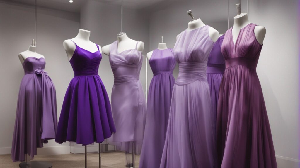 Tips for Wearing Purple Dresses