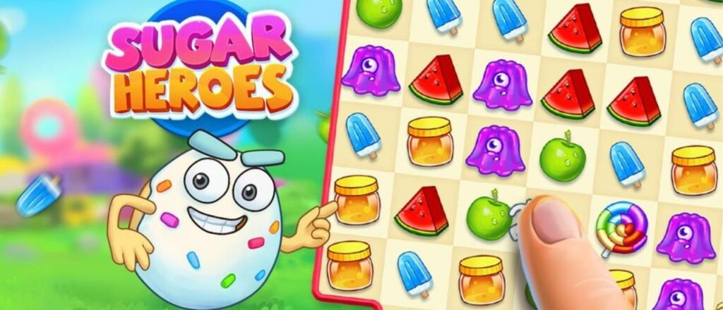 sugar heroes - match-3-spiel