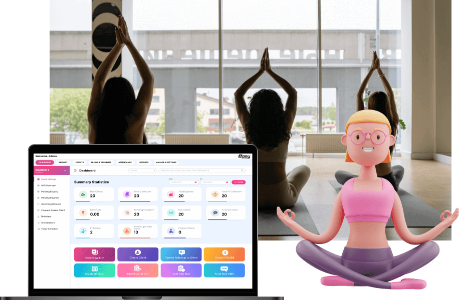 Yoga Studio Management Software