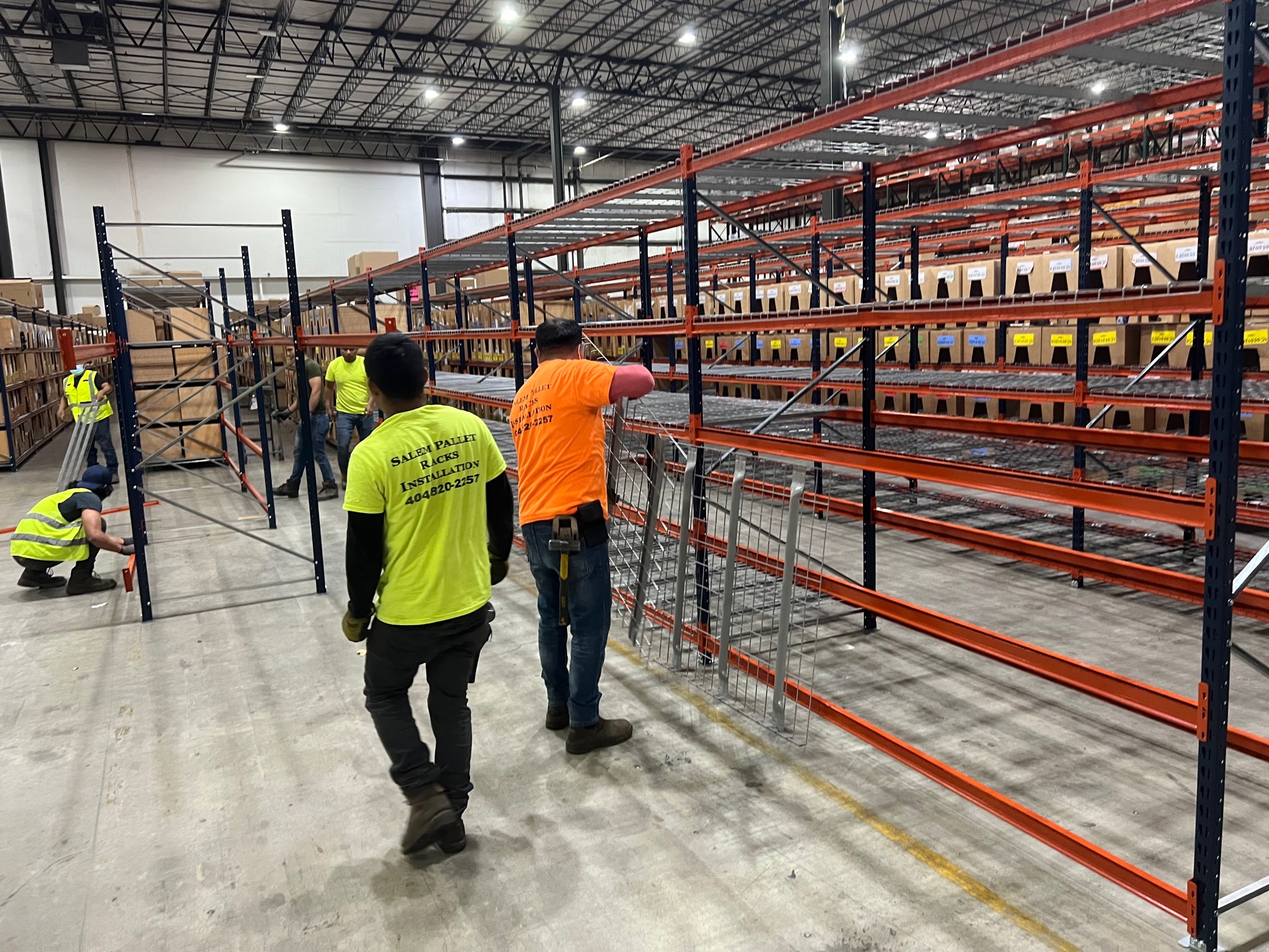 Pallet Rack Installation Services