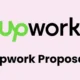 Upwork proposal
