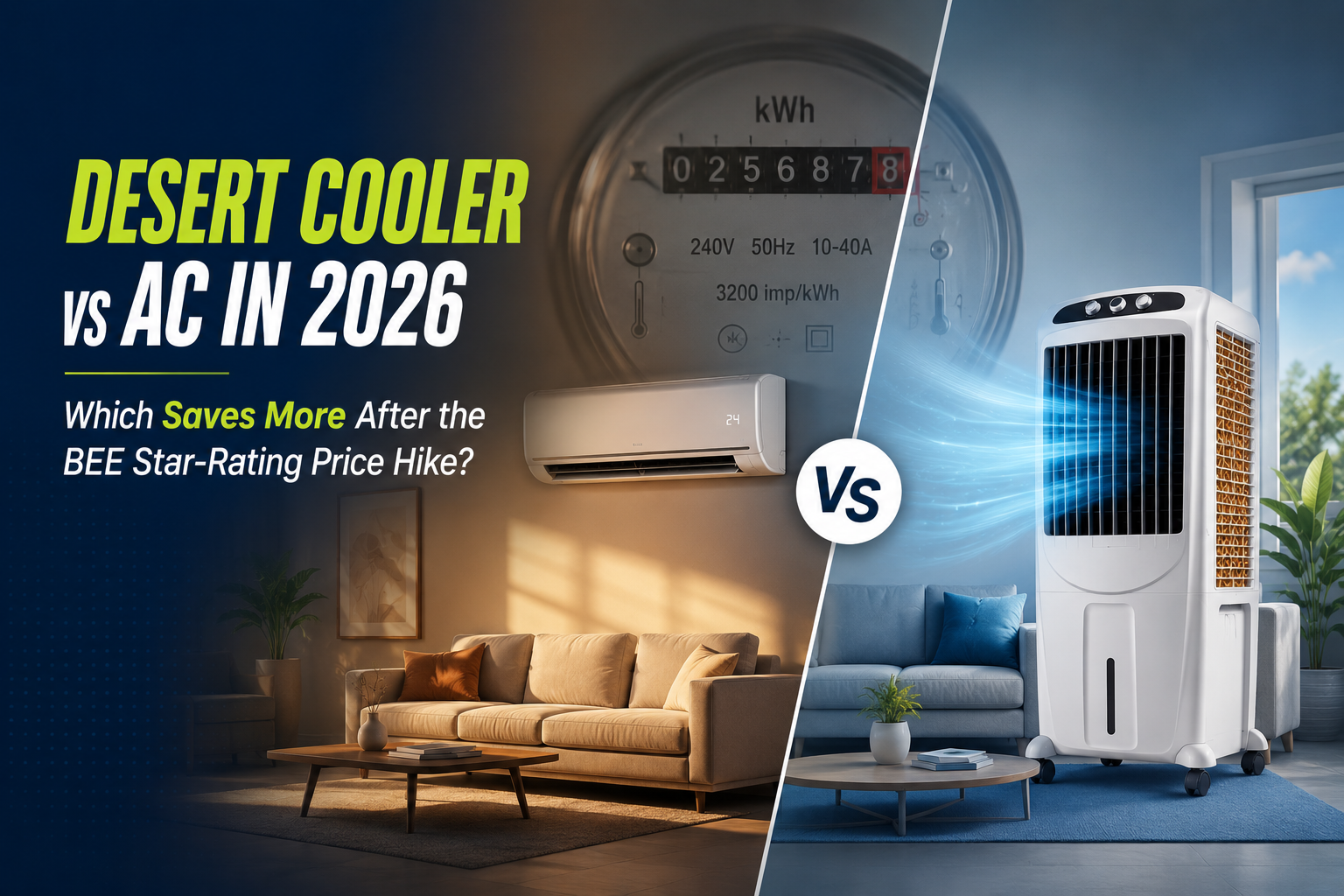 Desert Air Cooler vs AC